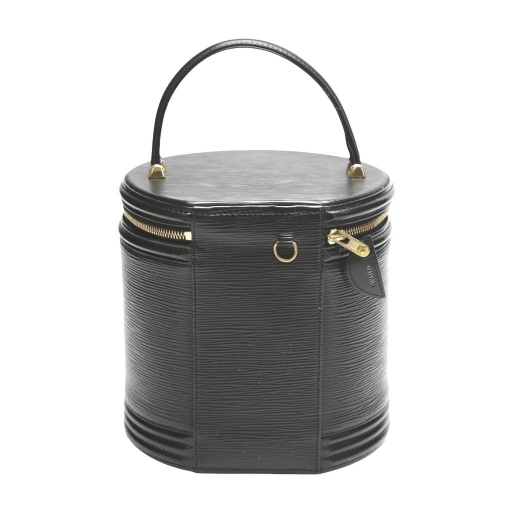 LOUIS VUITTON Epi Cannes Handbag Epi Leather black Women M48032 Used