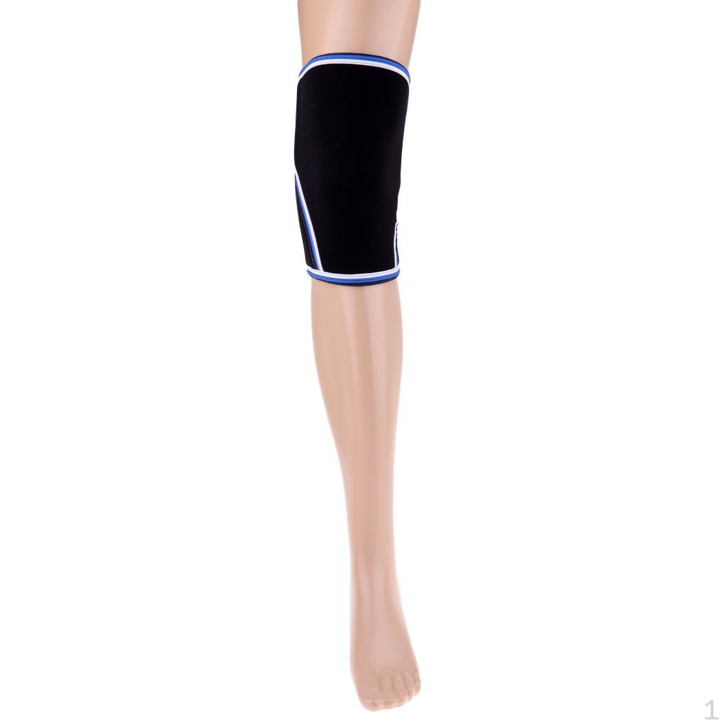 

Knee Sleeves Neoprene 7mm for unisex adult Squats Gym Workout Powerlifting Weightlifting XL Blue