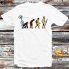 Alien F#ck Monkey Human Evulation Newage Generation Theory T Shirt B715