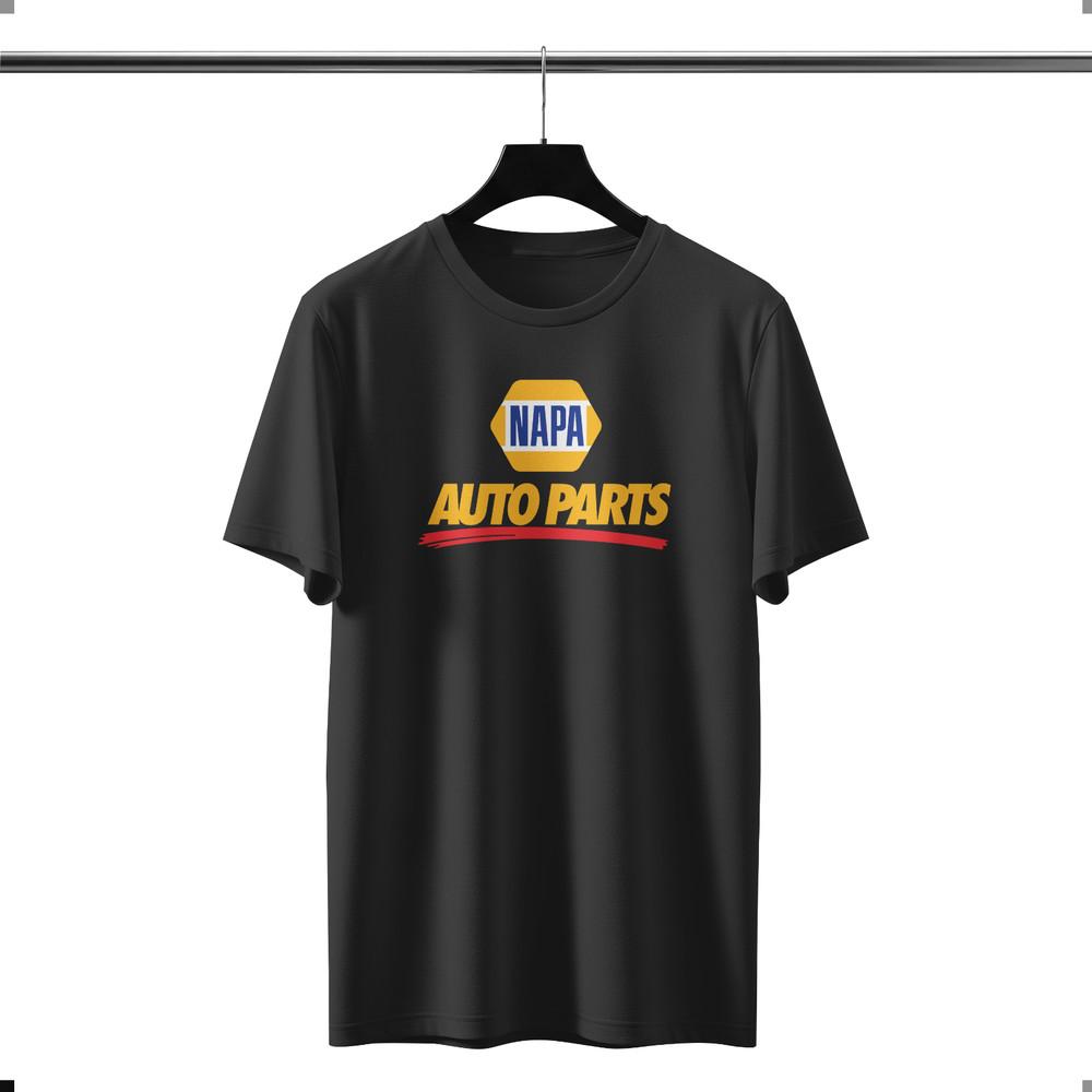 NAPA Auto Parts Logo funny T-Shirt Size S-5XL Made in USA Unisex T-Shirt XXXXL