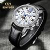 KINYUED hollow tourbillon automatic mechanical watch big-name wind men's watch popular mechanical watch male generation