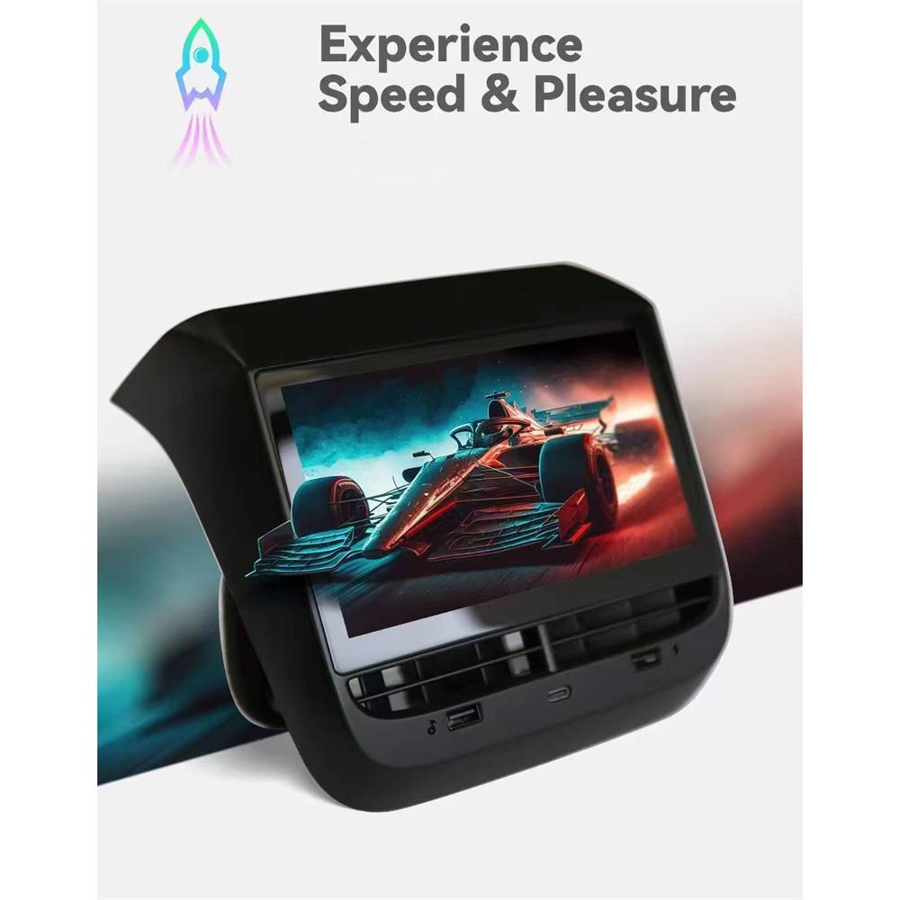 For Tesla Model 3 / Y Rear Seat LCD Touch Screen Entertainment System AC Control