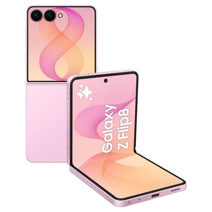 SAMSUNG Galaxy Z Flip8 KI faltbares Smartphone 512 GB Rosa rosa