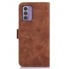 ABEEL Für Nokia G42 Handyhülle Stoßfestes Wallet Ständer PU Leder Retro Textur Handyhülle