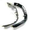 2PCS Middle Left and Middle Right Car AC Frame Air Vent Panel Air Outlet Panel Frame Fit for Toyota Prius 2004-2009