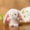 Plush Bunny Keychain With Scarf For Couples And Giftgiving