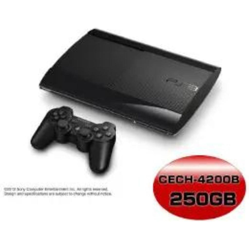 SONY PlayStation 3 Charcoal Black 250GB PS3 PlayStation 3 Warranty [Refurbished] (CECH-4200B) 180-day