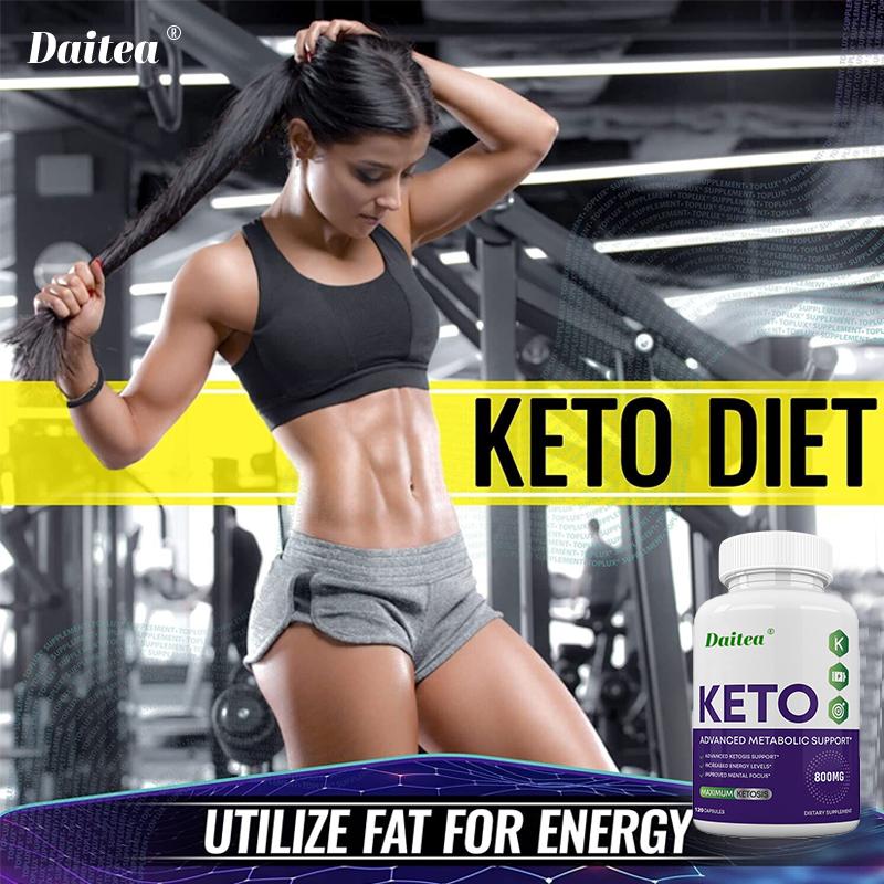 Keto ACV Dietary Supplement, With Green Tea Leaf, 120 Capsules Per Bottle