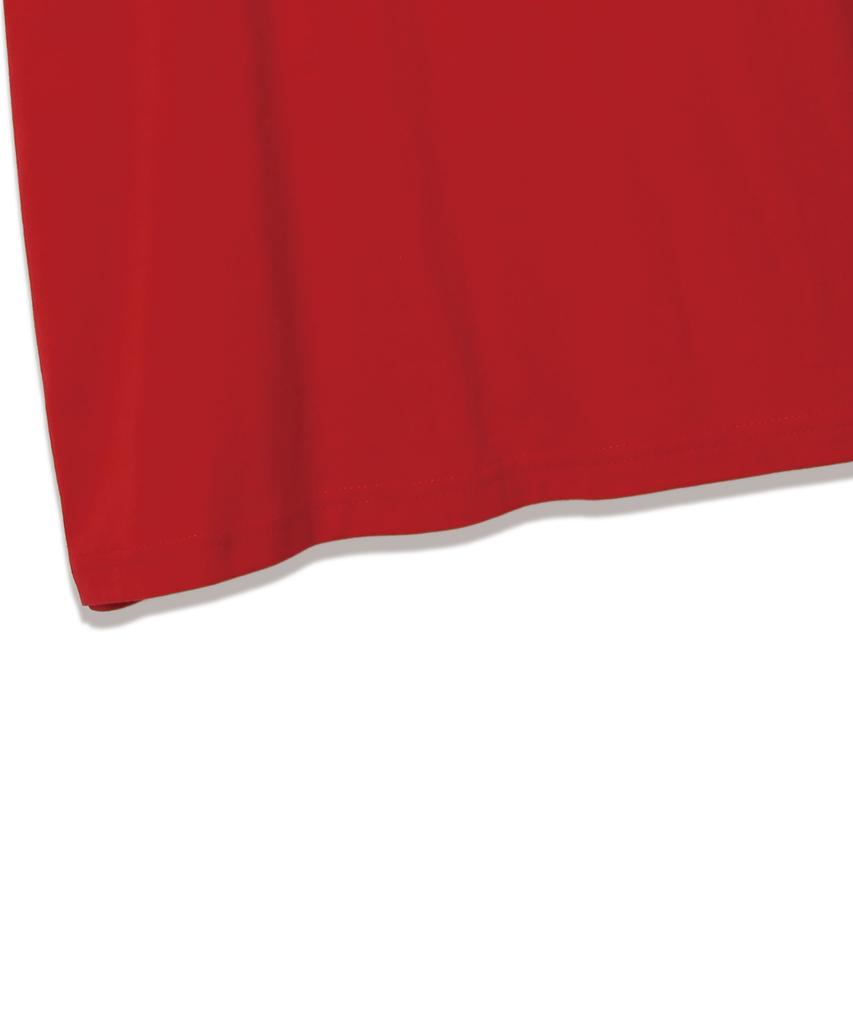 VANNWORKS Vnws Arch Logo Oversized Short Sleeve T-Shirt (Vs0011) Red/White