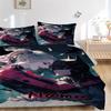 Custom Textile Harley Quinn Bedding 3 Piece Set HD Print Duvet Cover Pillowcases for Teens Adult Bedroom Decoration