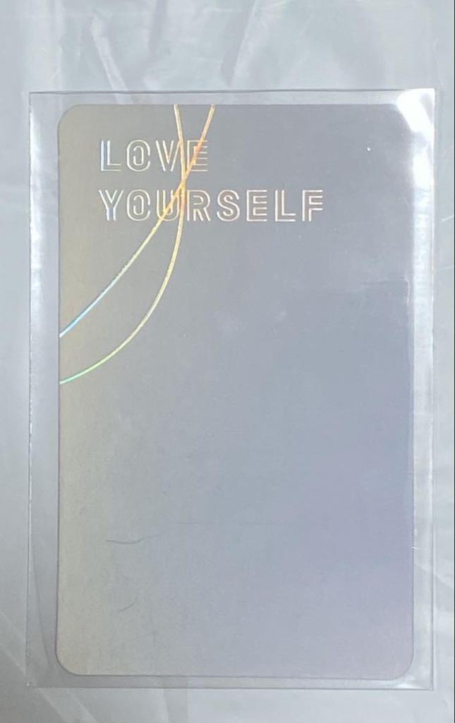 [USED] BTS V LOVE YOURSELF trading card