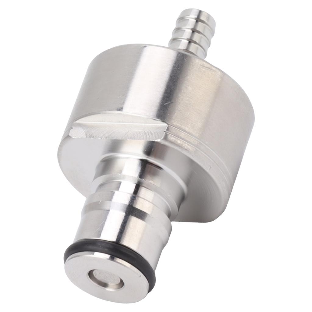 2Pcs Stainless Steel Carbonation Cap Forced Carbonation PET Bottle Filling CO2 Coupling Cap for Soda Beer Home Beverages