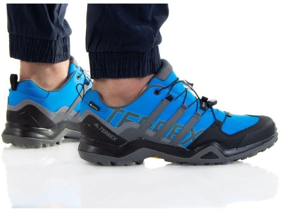 Обувь для треккинга Adidas Terrex Swift R2 GTX blue rush/grey four/core black