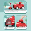 Children's Little Yellow Duck Ejection Inertia Car Children's Baby Puzzle Boys and Girls Toy Car