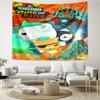 Octonauts Print Tapestry, Backdrop, Easy Setup, Ideal for Bedroom, Office & Living Room, with Aesthetic Wall Hanging Decor.