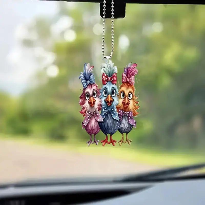 Eyecatching Acrylic Car Charm For Home Decoration And Fun Flair Backpack