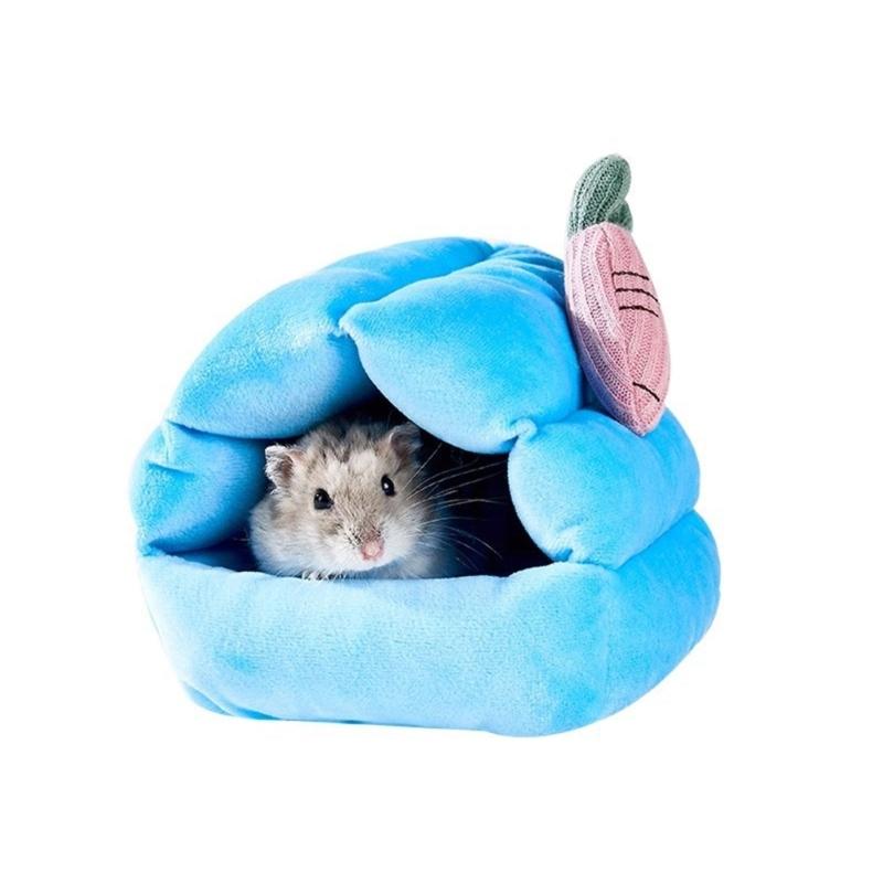 Lovely Small Animal Houses for Hamsters Rabbits And Birds Decorative Homes Pet Nest Breathable Bed