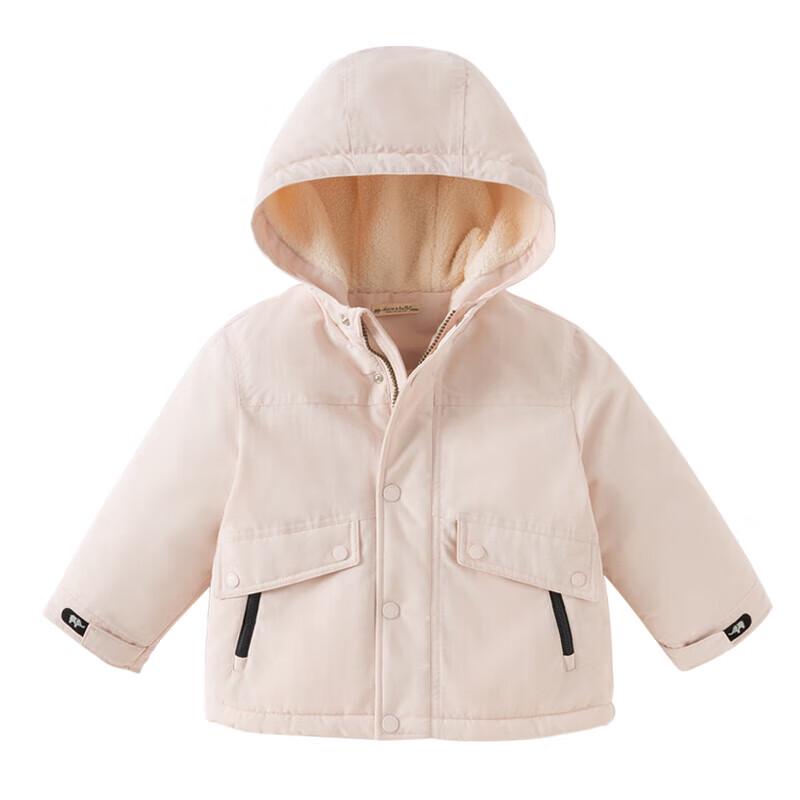 David & Bella Kids' Hooded Fleece-Lined 3-Proof Winter Padded Jacket