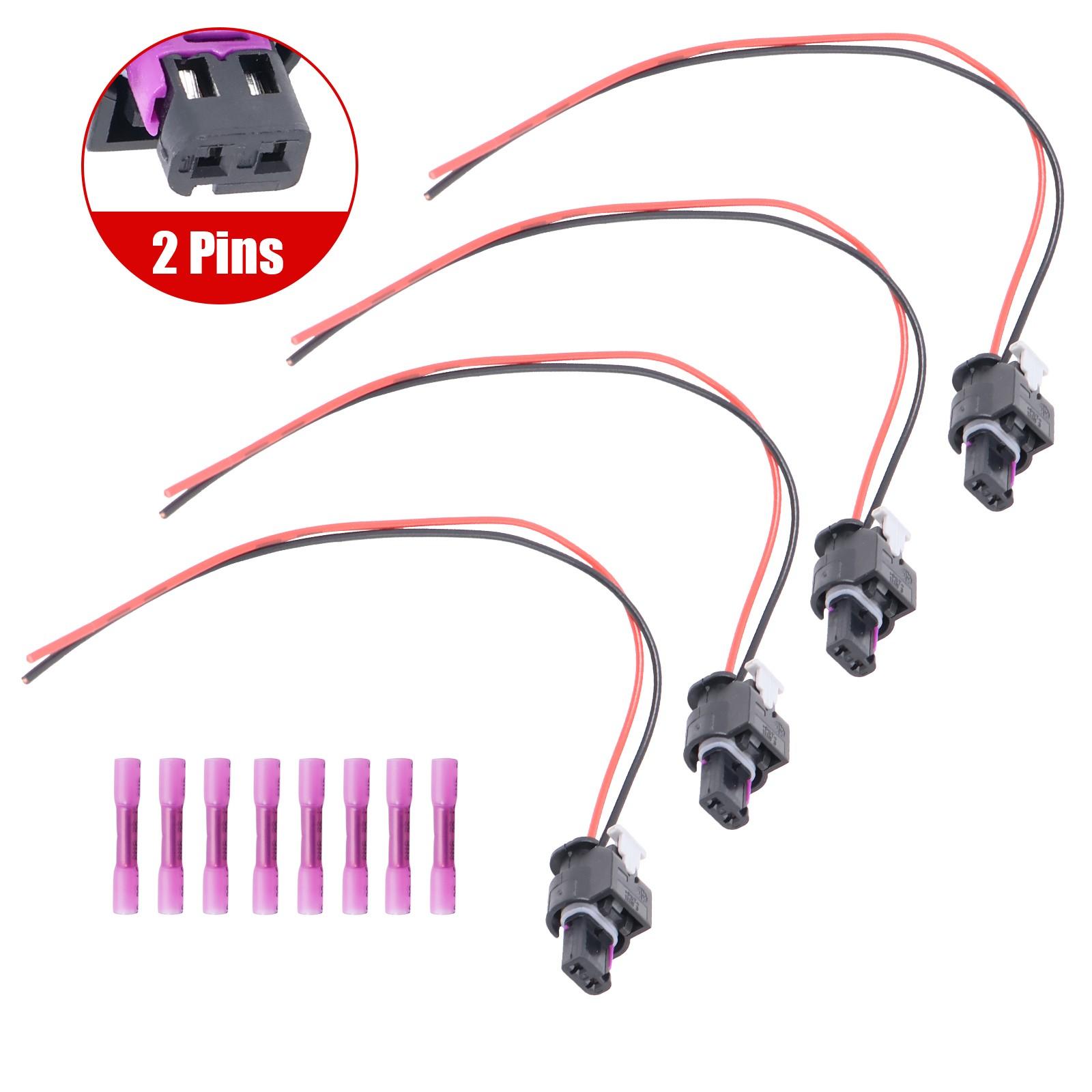 4x Ignition Coil Connector Wire Harness S2860 For Chrysler Jeep Dodge VW