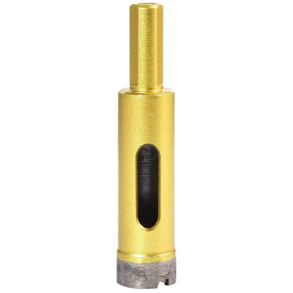 16mm 5/8 Inch Diamond Drill Bit 10mm(0.39in) Shank Core Drill Bit  For Drilling Glass