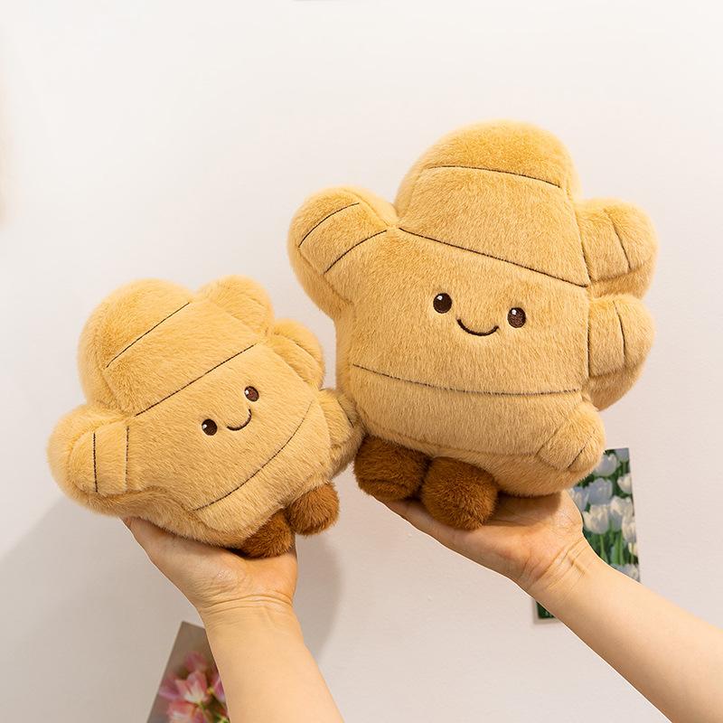 Creative Ginger Doll Plush Toy for Girls Gifts Funny Sleeping Pillow Children Soothing Doll