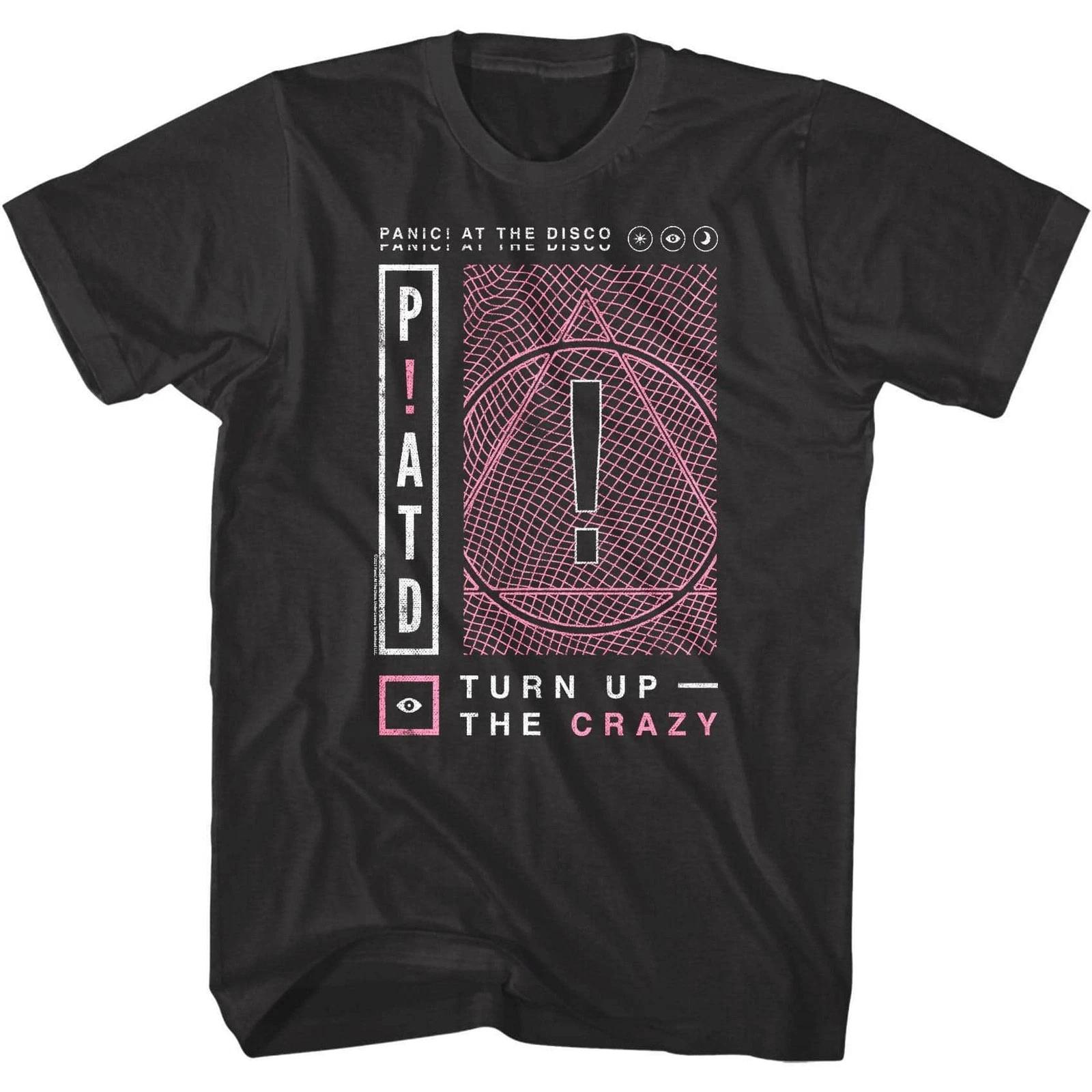 Panic At the Disco Turn Up The Crazy Men s T Shirt XS