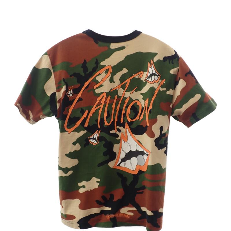 CHROME HEARTS  XL Short sleeve T-shirt camouflage cotton mens