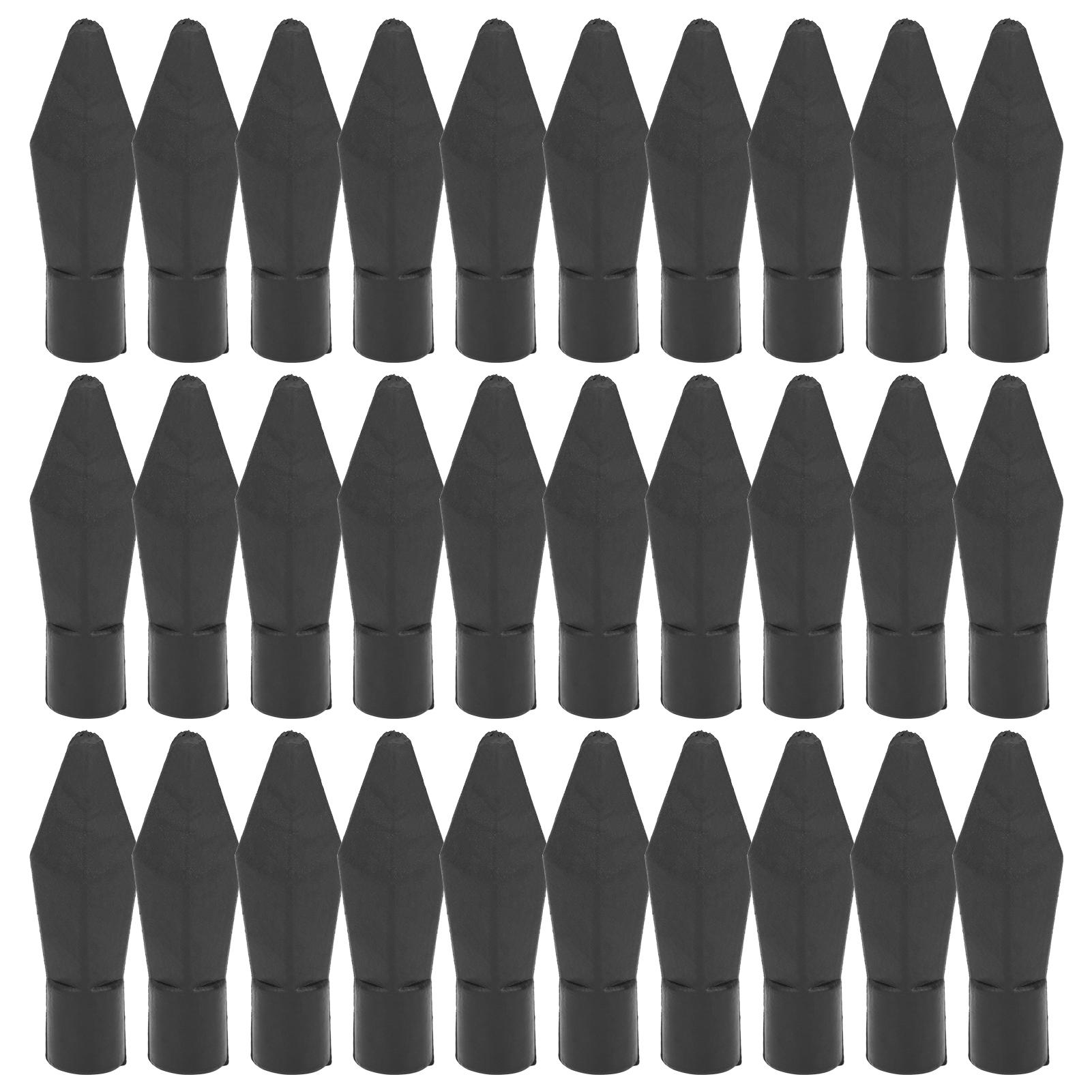 

30pcs Rubber Soft Arrowhead Safety Arrows Tips for Outdoor Shooting Practice