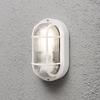 Wall and Ceiling Light - KONSTSMIDE - Elmas - White - IP44 - E27 40W