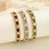 Luxurious Colored Zirconia Tennis Bracelet - Colorfast, High-End Hand Jewelry