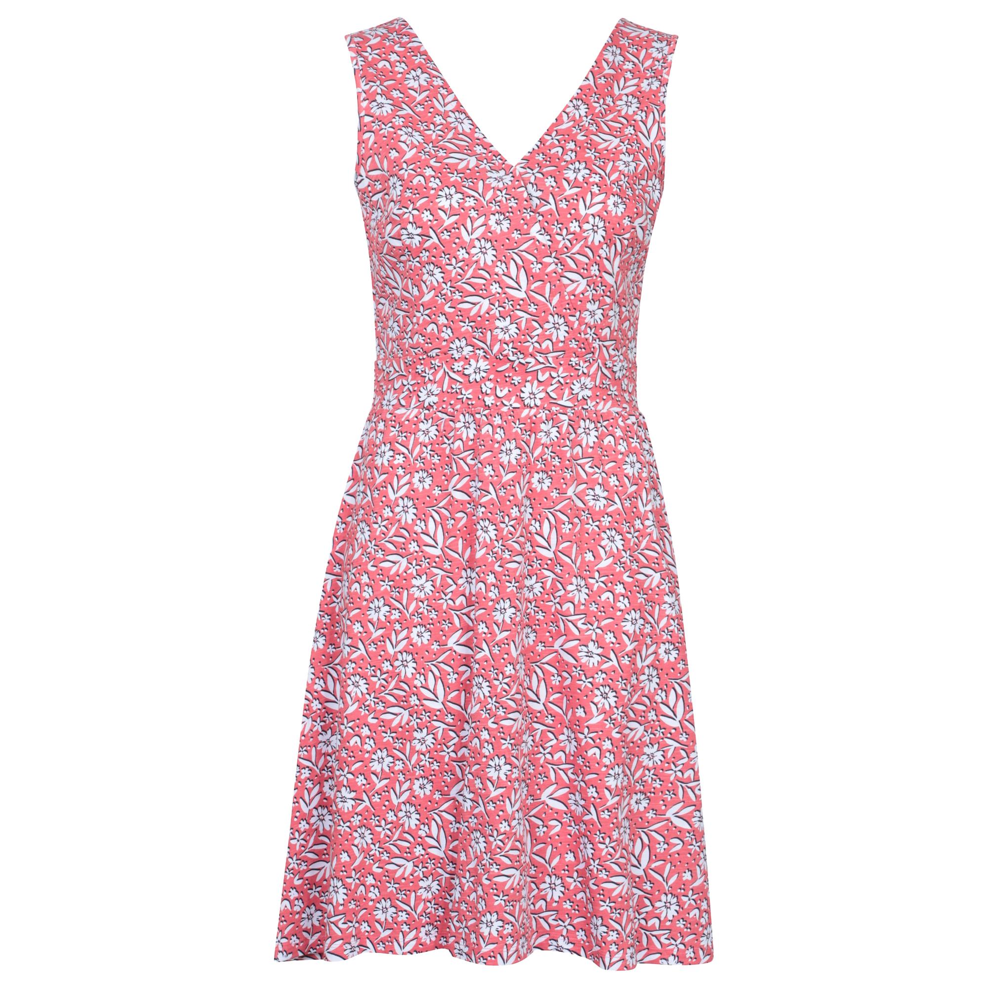 Vestido midi sin mangas Newquay Blossom para mujer de Mountain Warehouse 18 UK rojo