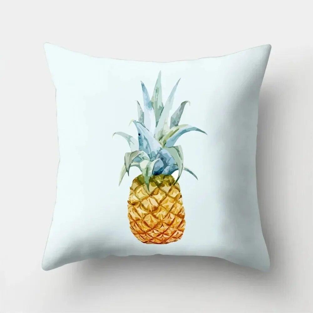 Pineapple series printed pillowcases home decoration living room sofa cushion cover bedroom room decoration