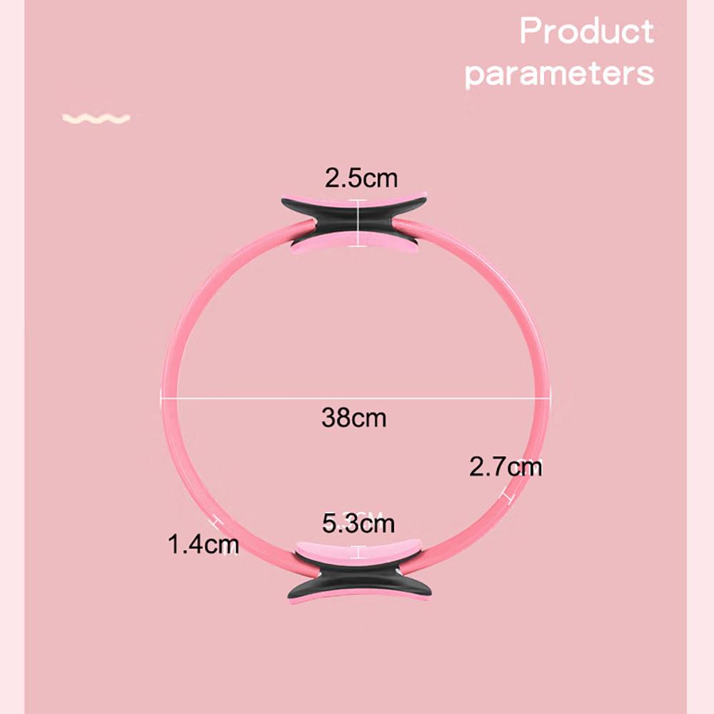 Yoga Pilates Ring Magic Circle Frauen Widerstand Heimtraining Rücken Dünne Beine Formung Postpartales Beckenbodenmuskeltraining