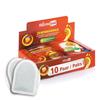 Thermopad Toe Warmers, Adhesive, Natural Heat Up To About 8 Hours, Air-activated, 10 Pair