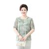 2026 Spring/Autumn Youthful Landscape-Style Top for Middle-Aged Women