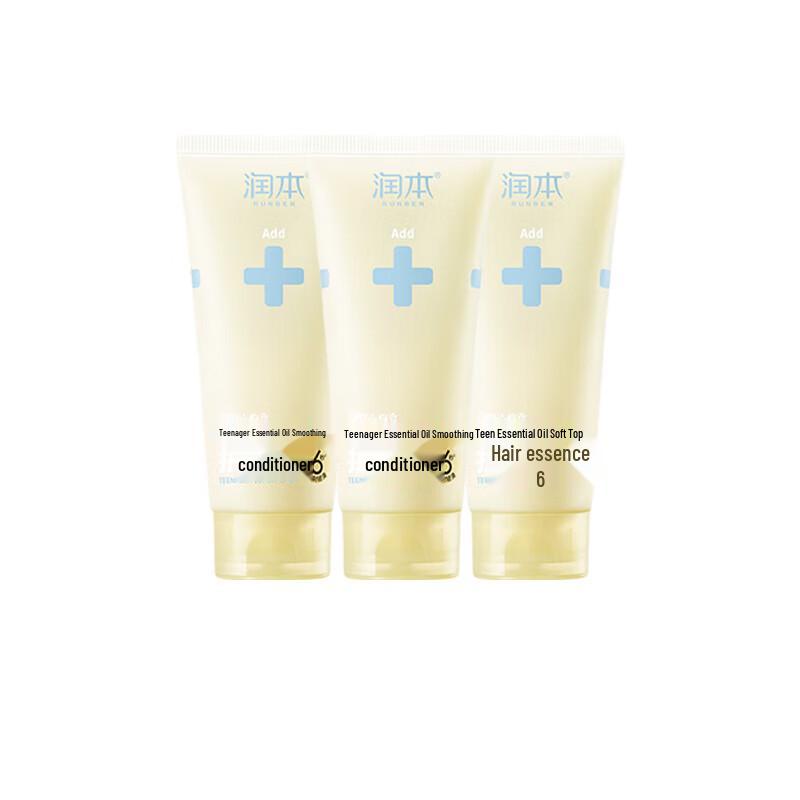 RUNBEN Youth Essential Oil Nourishing Hair Conditioner 3-Pack