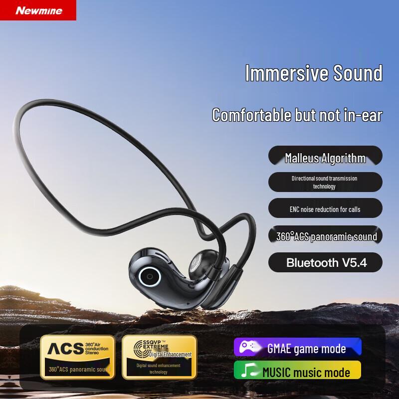 

Newsmy F850 Bone Conduction Sports Bluetooth Headset