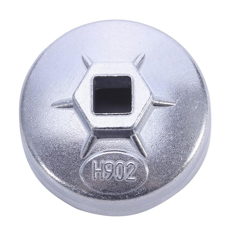 Wrench Auto Tool 1/2 Square Drive End Cap Oil Filter Wrench Auto Hand Tools Remover Tool 65mm 67mm 74mm 79mm