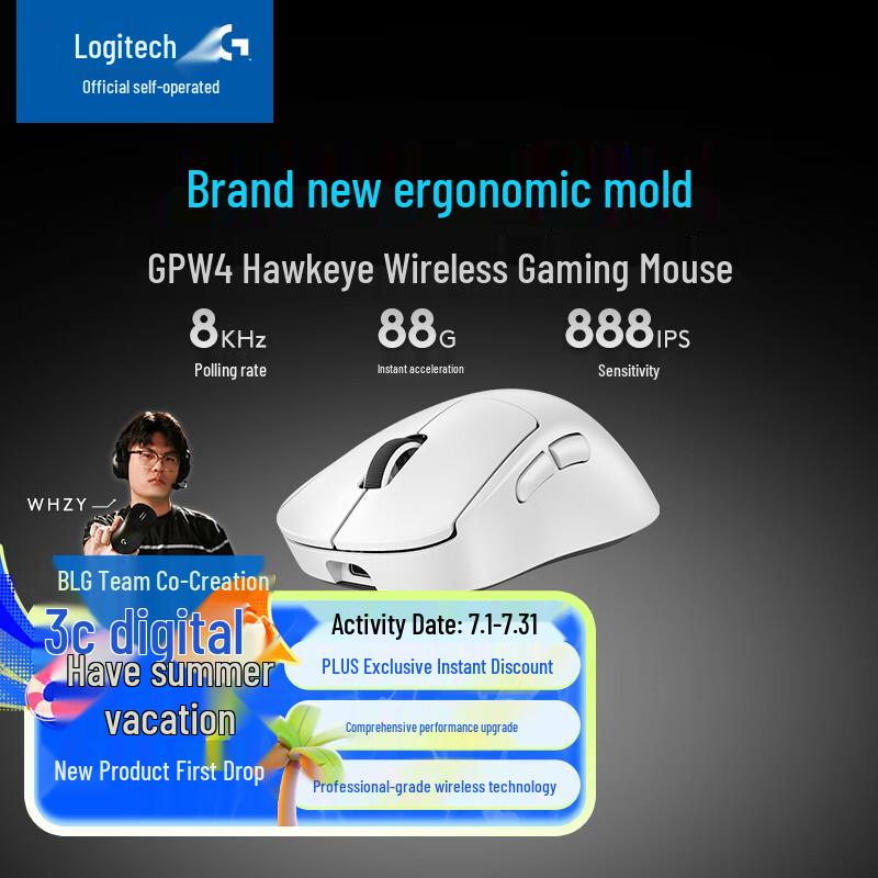 

Logitech G PRO X SUPERLIGHT 2 Wireless Gaming Mouse