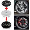 4 Stück 56MM Auto Radnabenabdeckung Aufkleber 60mm Nabenkappe Emblem für Subaru Outback Legacy Forester Impreza Tribeca WRX DRL XV STI