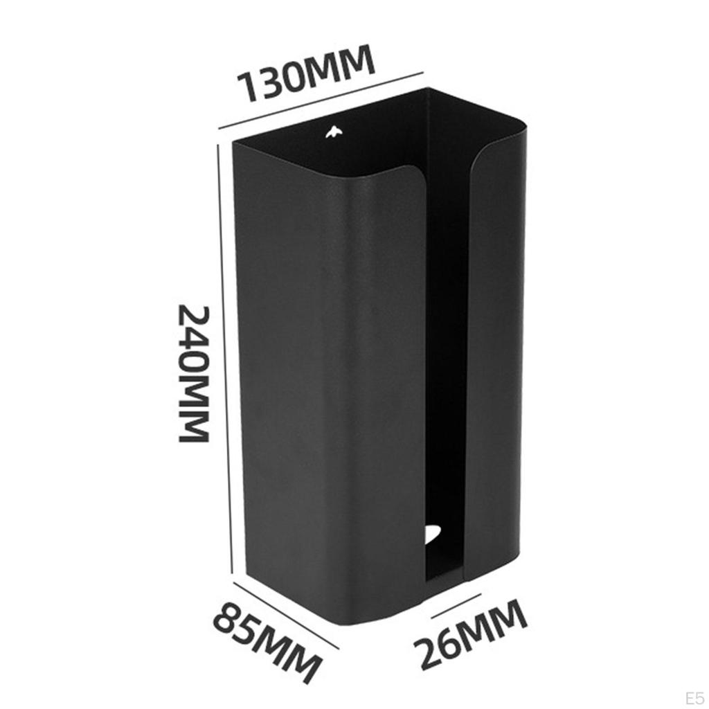 Magnetic Trash Bag Organizer Tissue Paper Holder for Refrigerator Kitchen