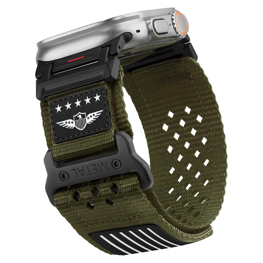 Trail loop Straps for Apple Watch Ultra 2 Band 49mm 44mm 45mm Sport Nylon bracelet correa iWatch series 9 7 6 5 4 8 se 10 46mm