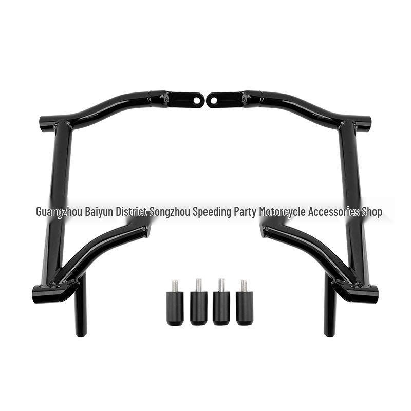 Harley Touring Road Glide/King Rear Bumper Guard 09-24 Black