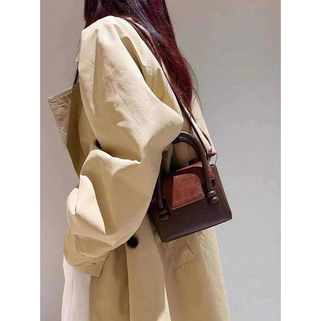 IELGY Универсальная маленькая квадратная сумка-мессенджер в стиле ретро — фото 5