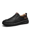 Fashion Summer Walk Style Loafers Slip-On Men's Casual Shoes Non-Slip Outdoor Driving Shoes Retro Style Male Hiking Footwear Moccasins