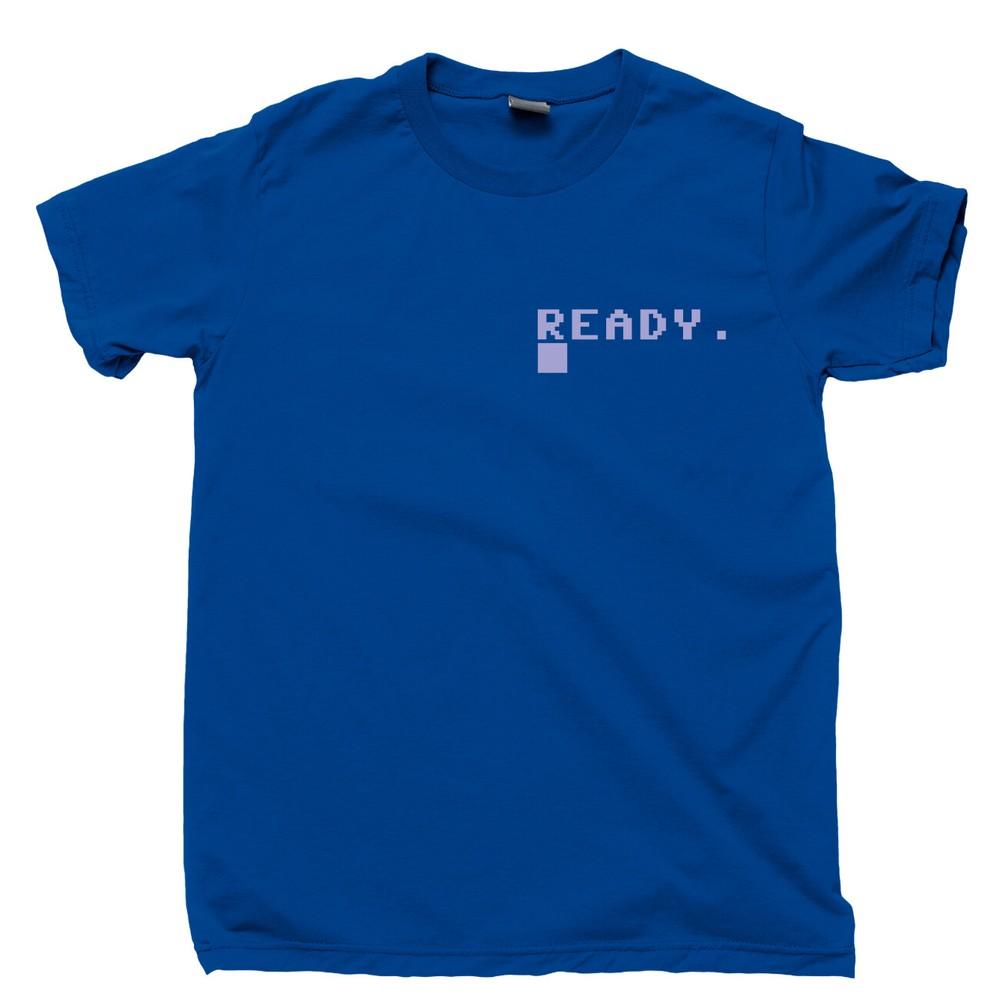 C64 Commodore 128 PET Vic-20 CPU Retro 8-bit Videogame Pocket Print Tee Unisex T-Shirt XXXXL 1990₽