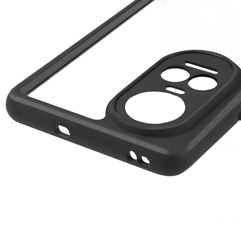 For Oppo Reno10 5G (Global) Anti-Scratch Clear Phone Cover TPU+PC Phone Shell Case