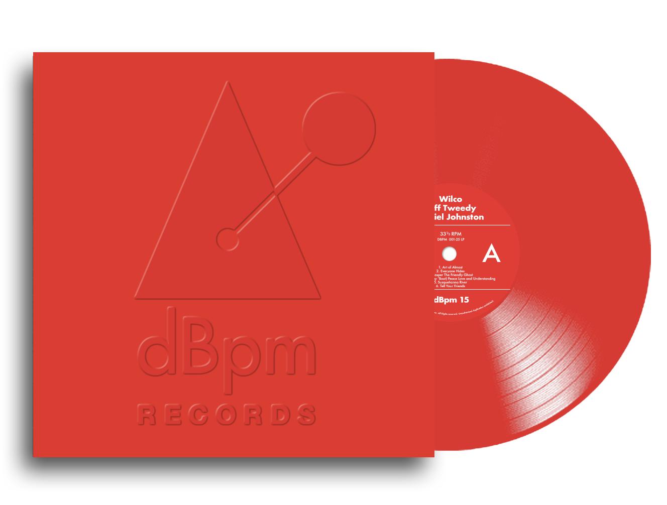 

LP Record WILCO JEFF TWEEDY DANIEL JOHNSTON dBpm 15 12inch Red Vinyl for RSD DBPM00125LP dbpm 2025 Non Japan Rock