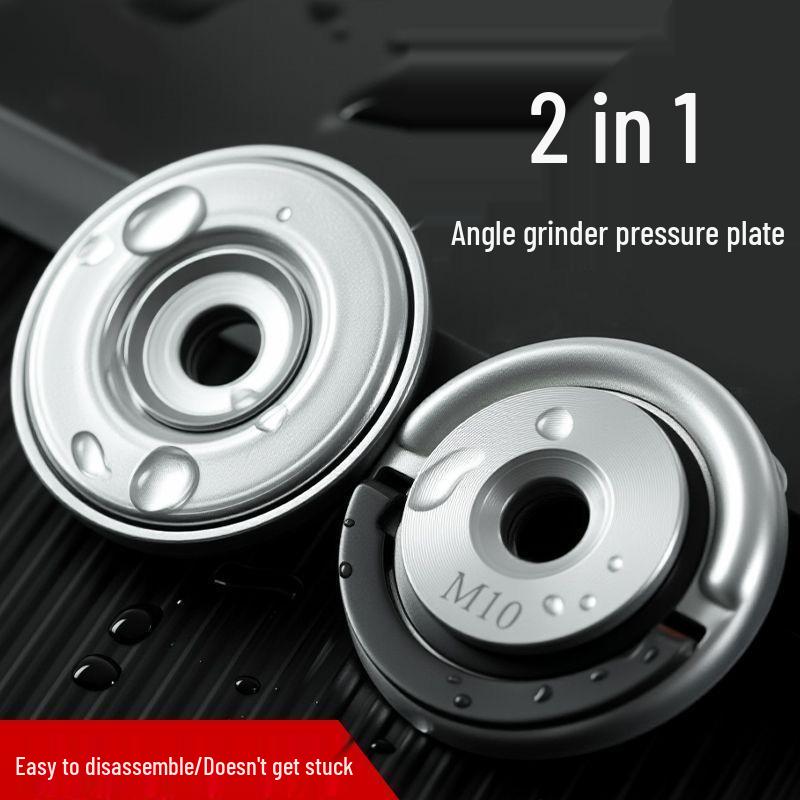 Portable M14/M10 Quick Clamping Angle Grinder Self-Locking Pressure Plate