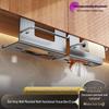 Kitchen Wet Wipe and Paper Towel Holder: Hanging Cabinet Pull-out Tissue and Rag Storage Box
